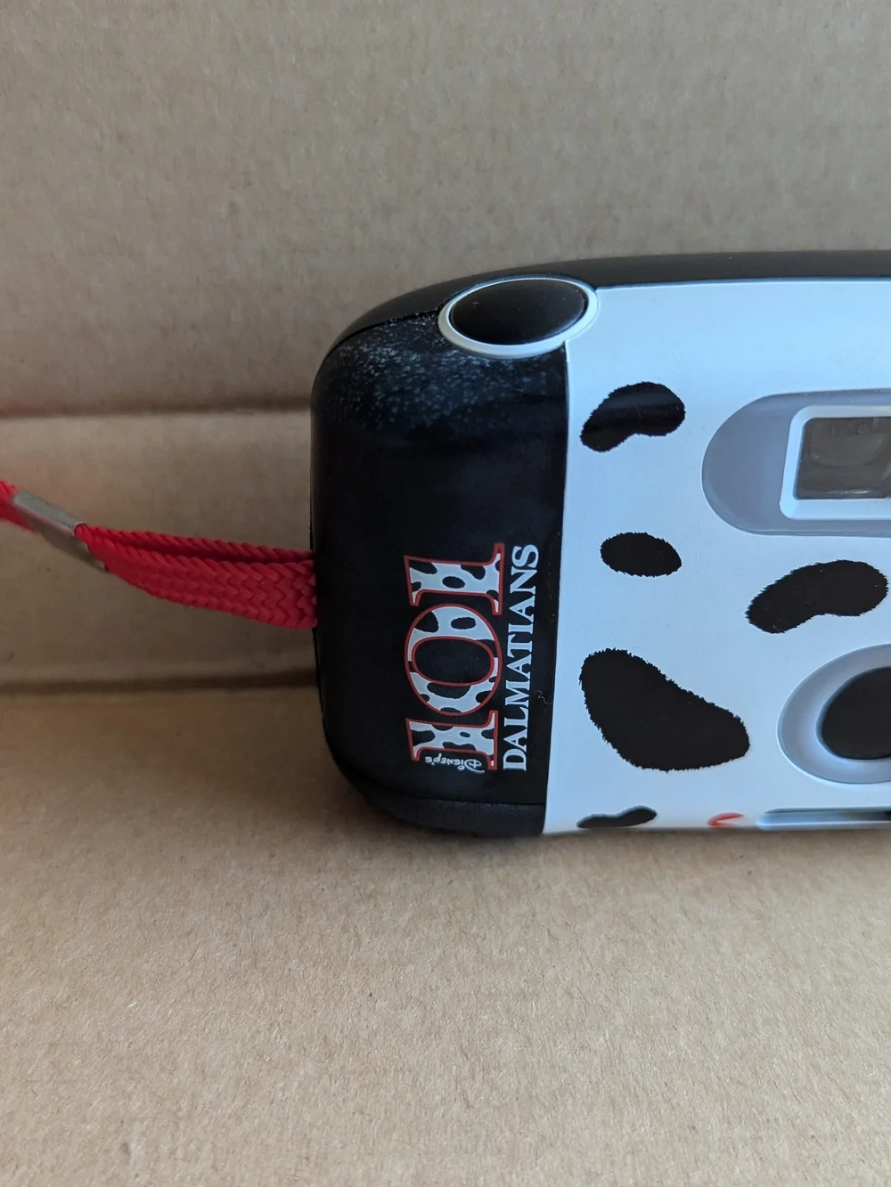 VTG Kodak 101 Dalmatians Pocket Film Camera 1996 Black & White Collectible